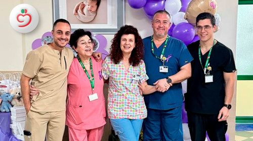 УМБАЛ „Пълмед“ отбеляза Световния ден на недоносените деца с вълнуваща среща между лекари, родители и малките герои