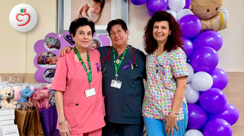 УМБАЛ „Пълмед“ отбеляза Световния ден на недоносените деца с вълнуваща среща между лекари, родители и малките герои